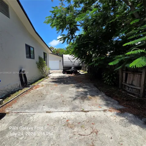 Right Backyard entrance