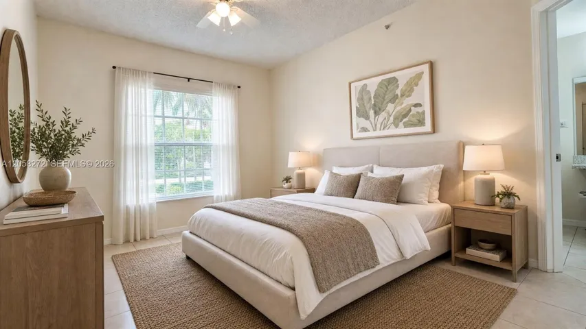 Virtually staged — furniture not included