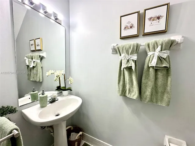 Half bathroom