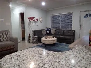 Furnished example of living area