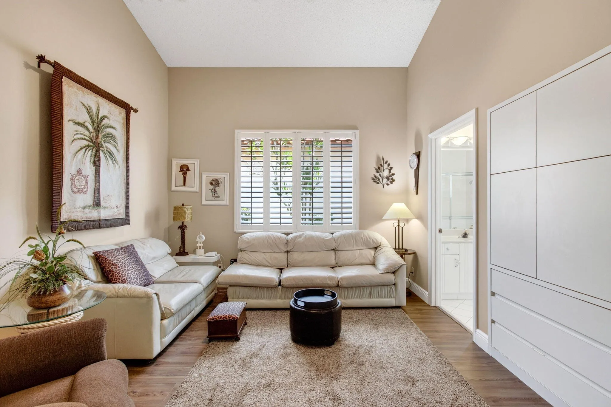 Den/Third Bedroom with built-in closet