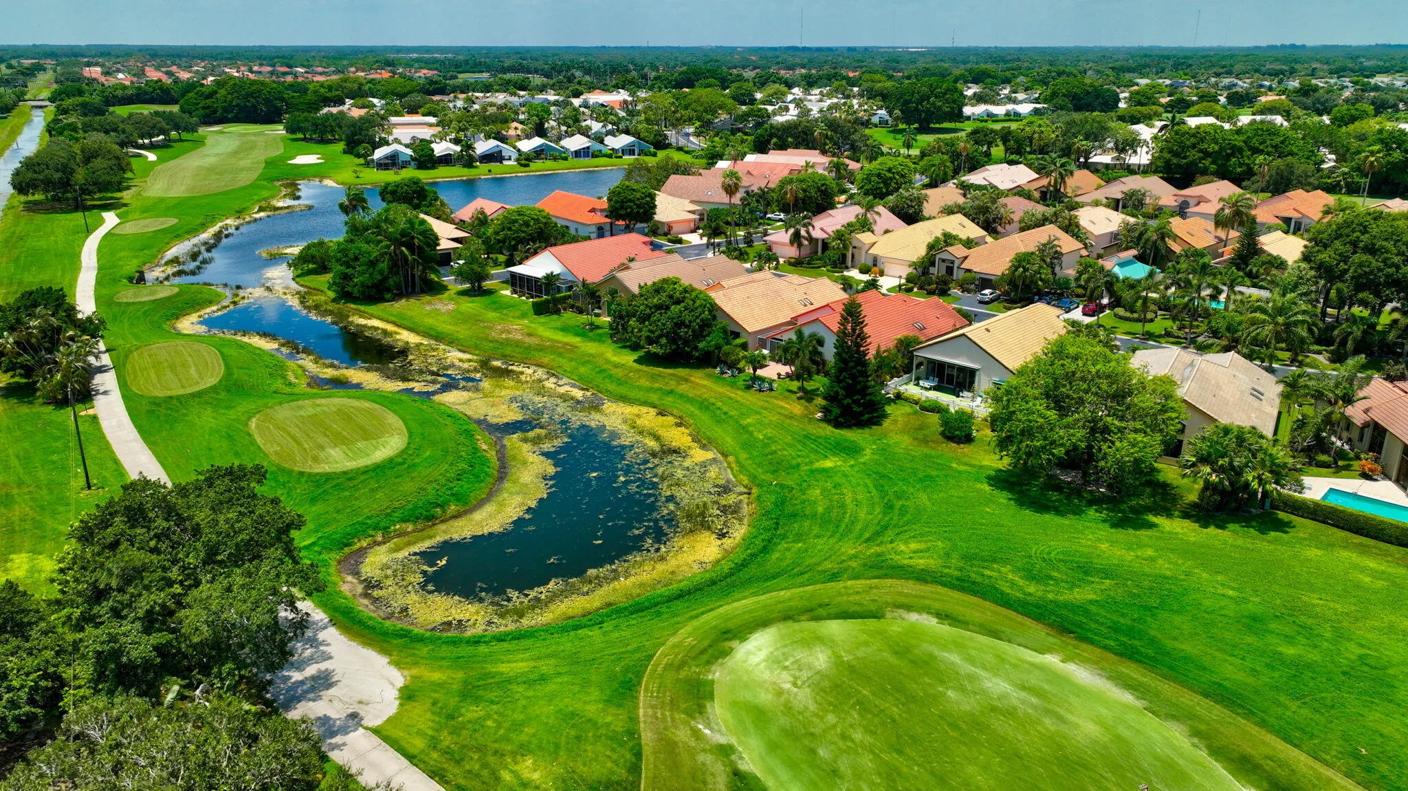 Aerial Of Homes Location