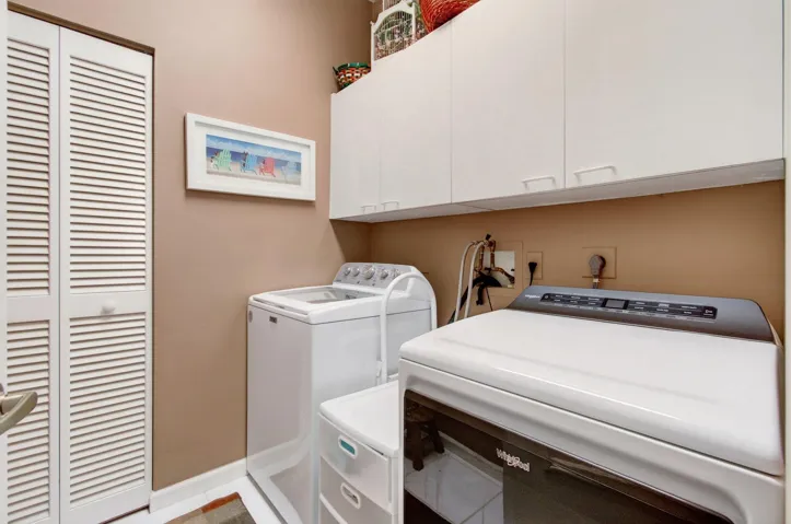 Washer & Dryer Inside Home