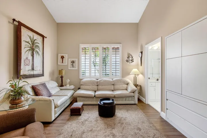 Den/Third Bedroom with built-in closet