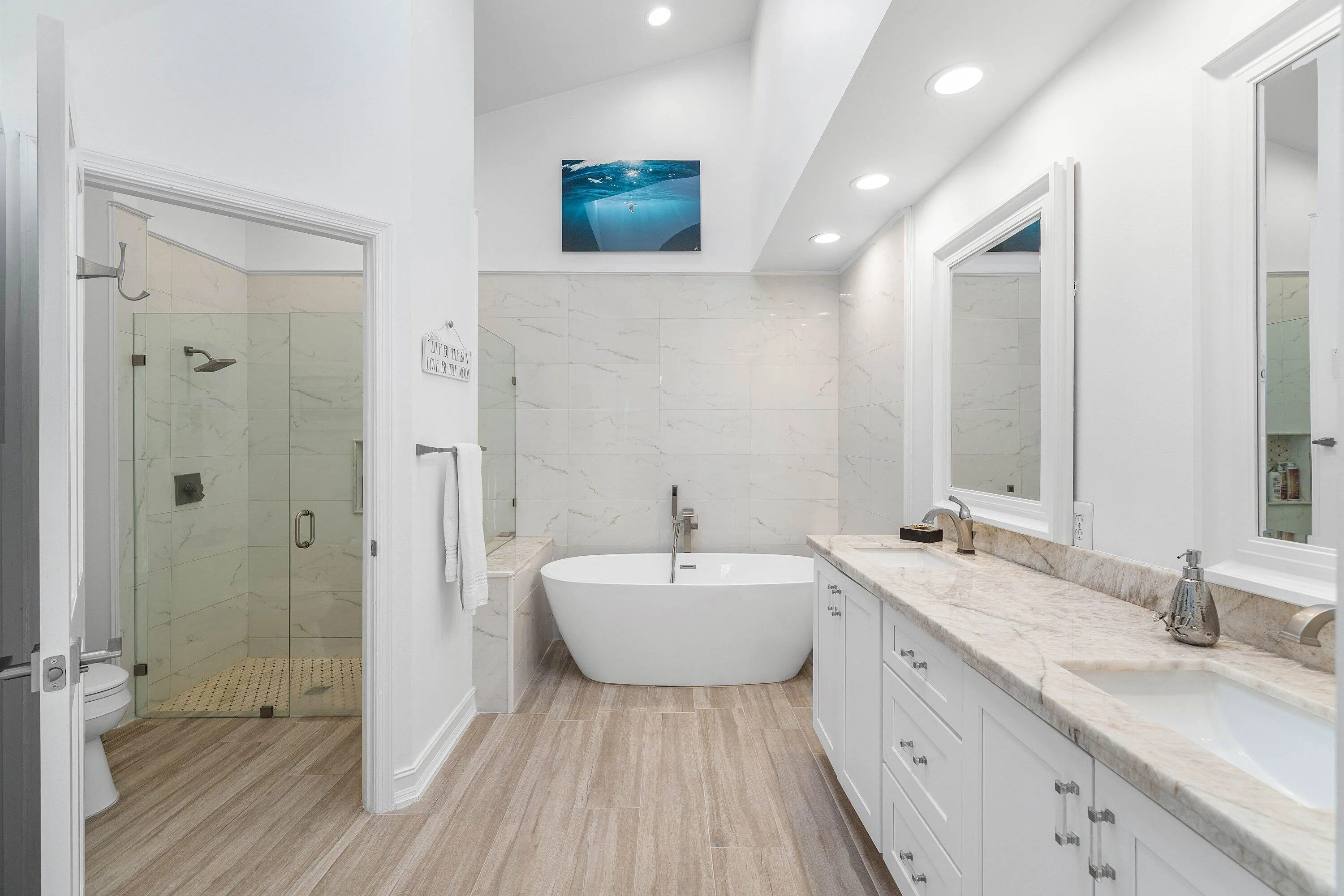 Large Primary Bathroom