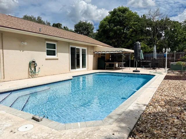 Pool and Backyard