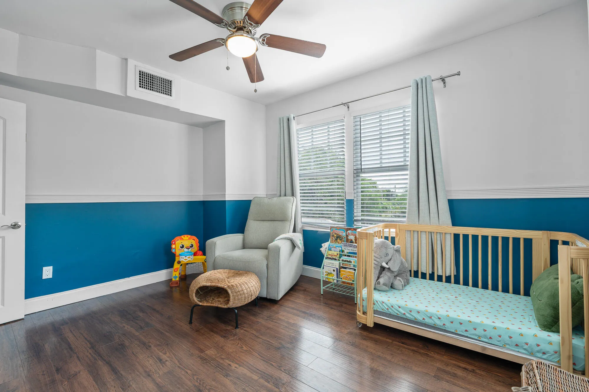 upstairs guest room