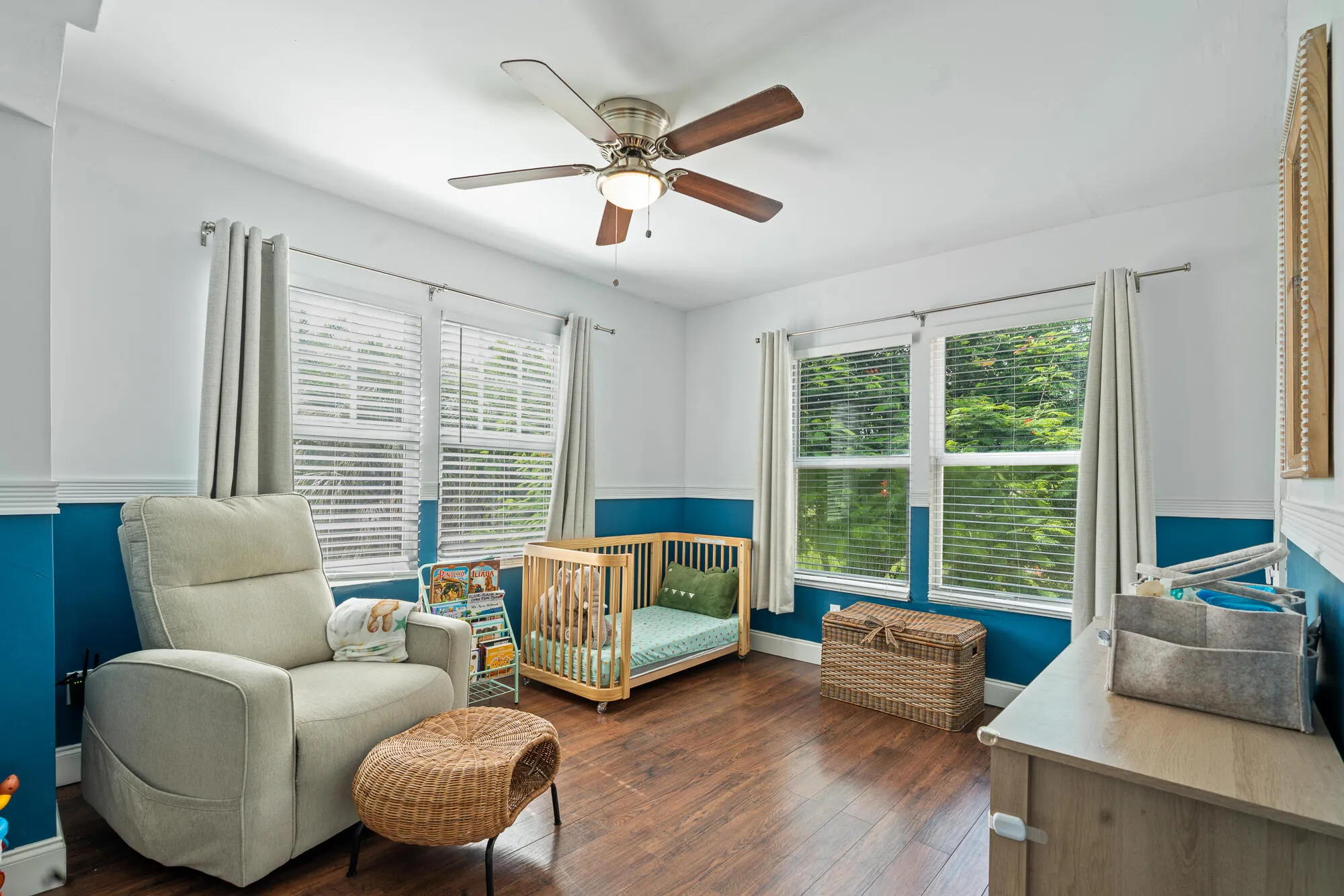upstairs guest room