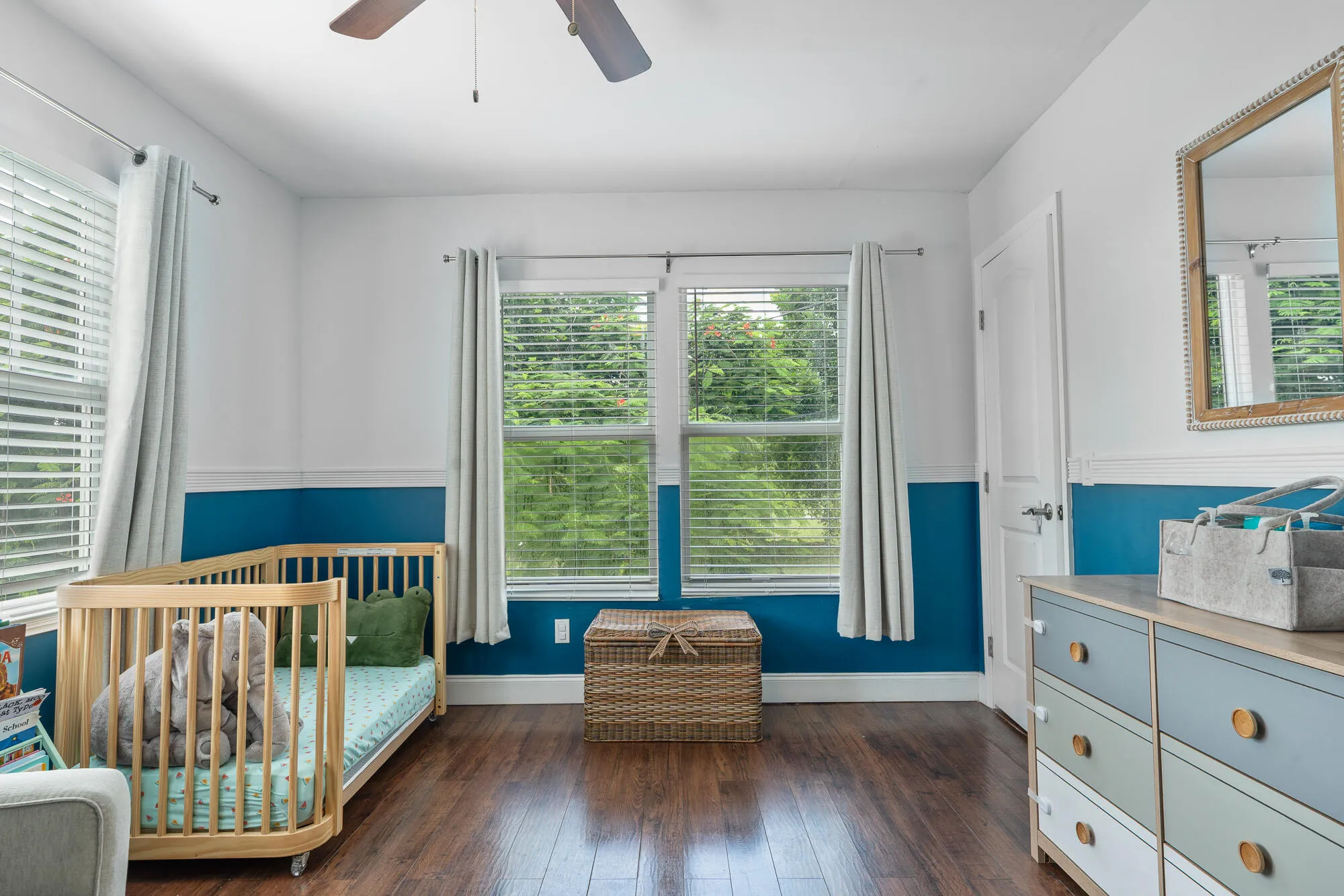 upstairs guest room