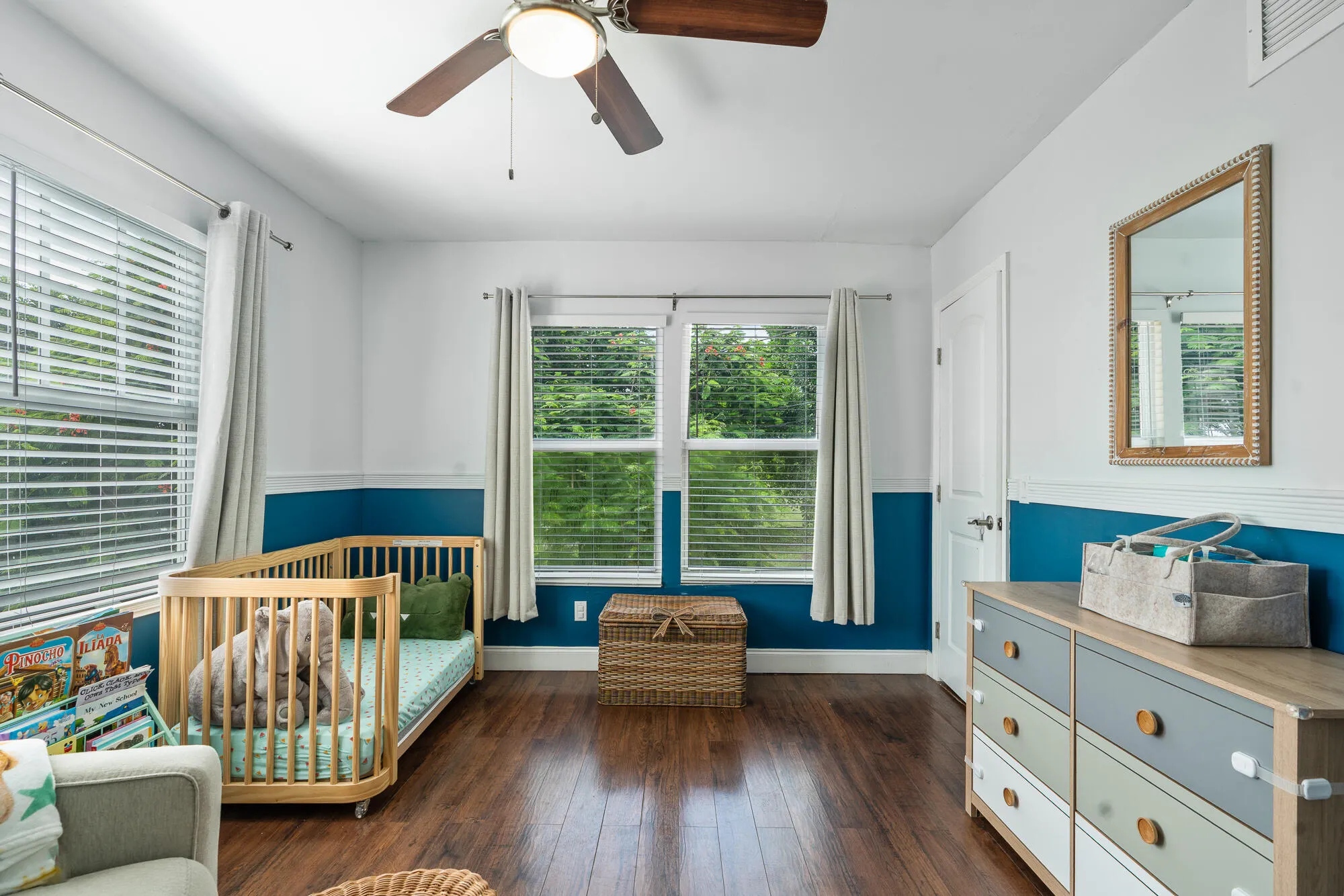 upstairs guest room