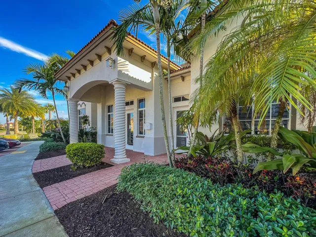 Clubhouse entrance