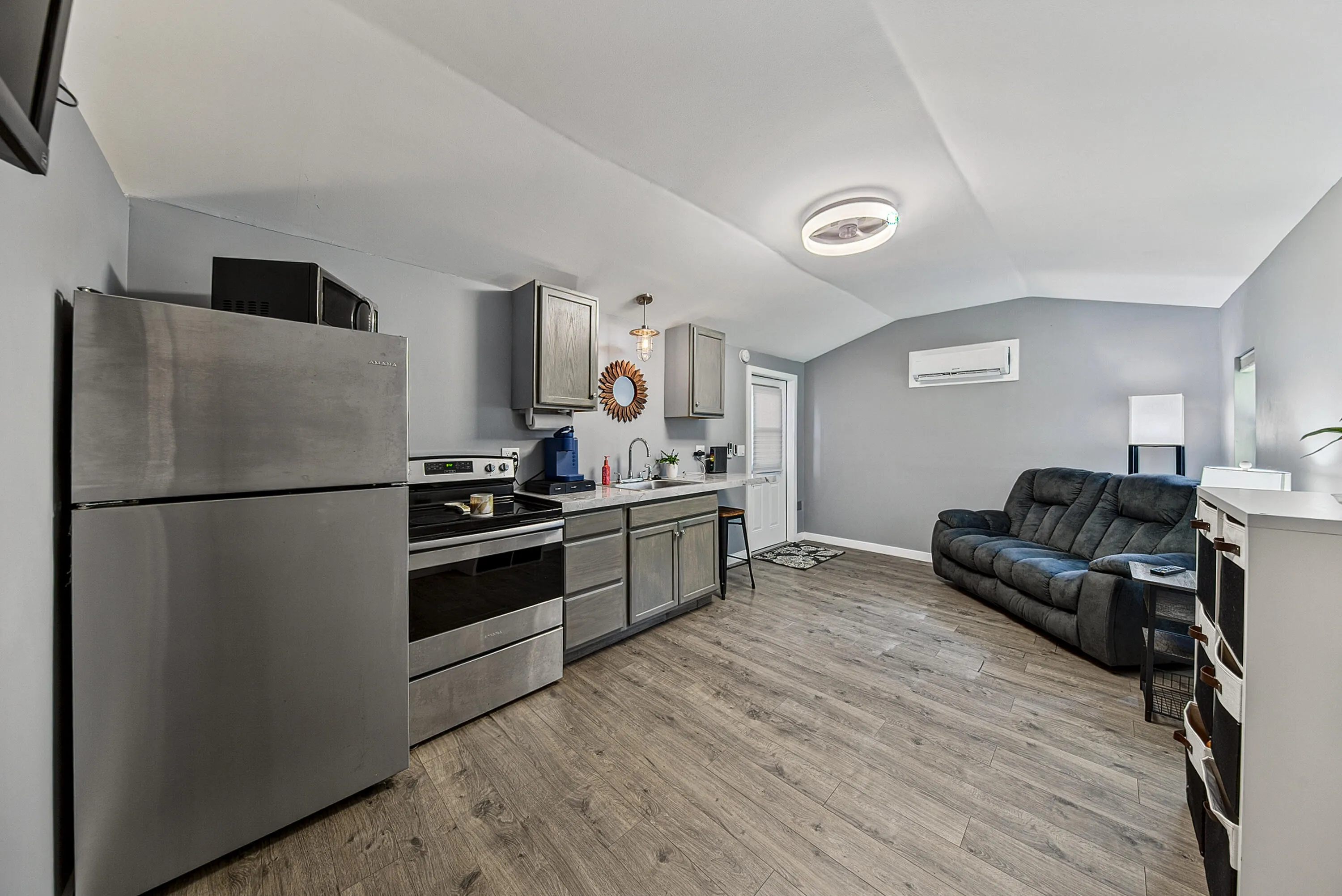 spacious private guest studio