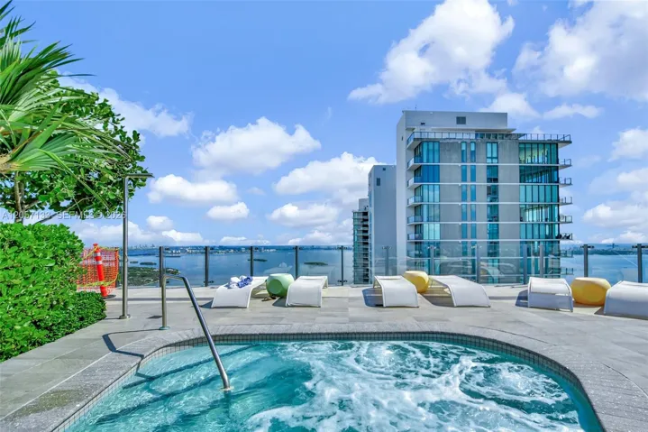 Rooftop pool