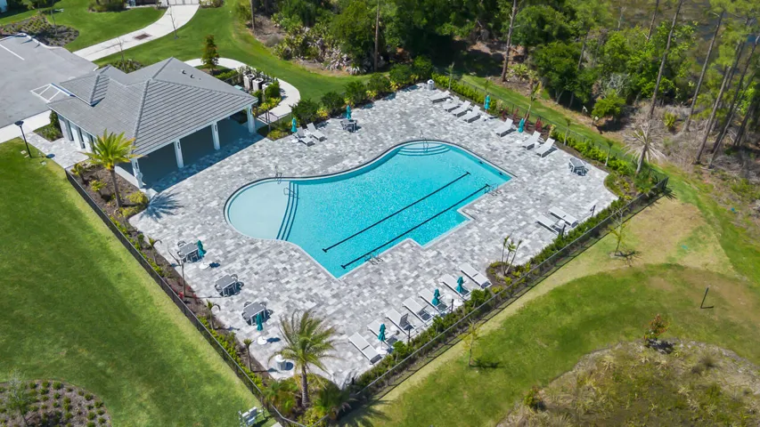 Aerial Community Pool
