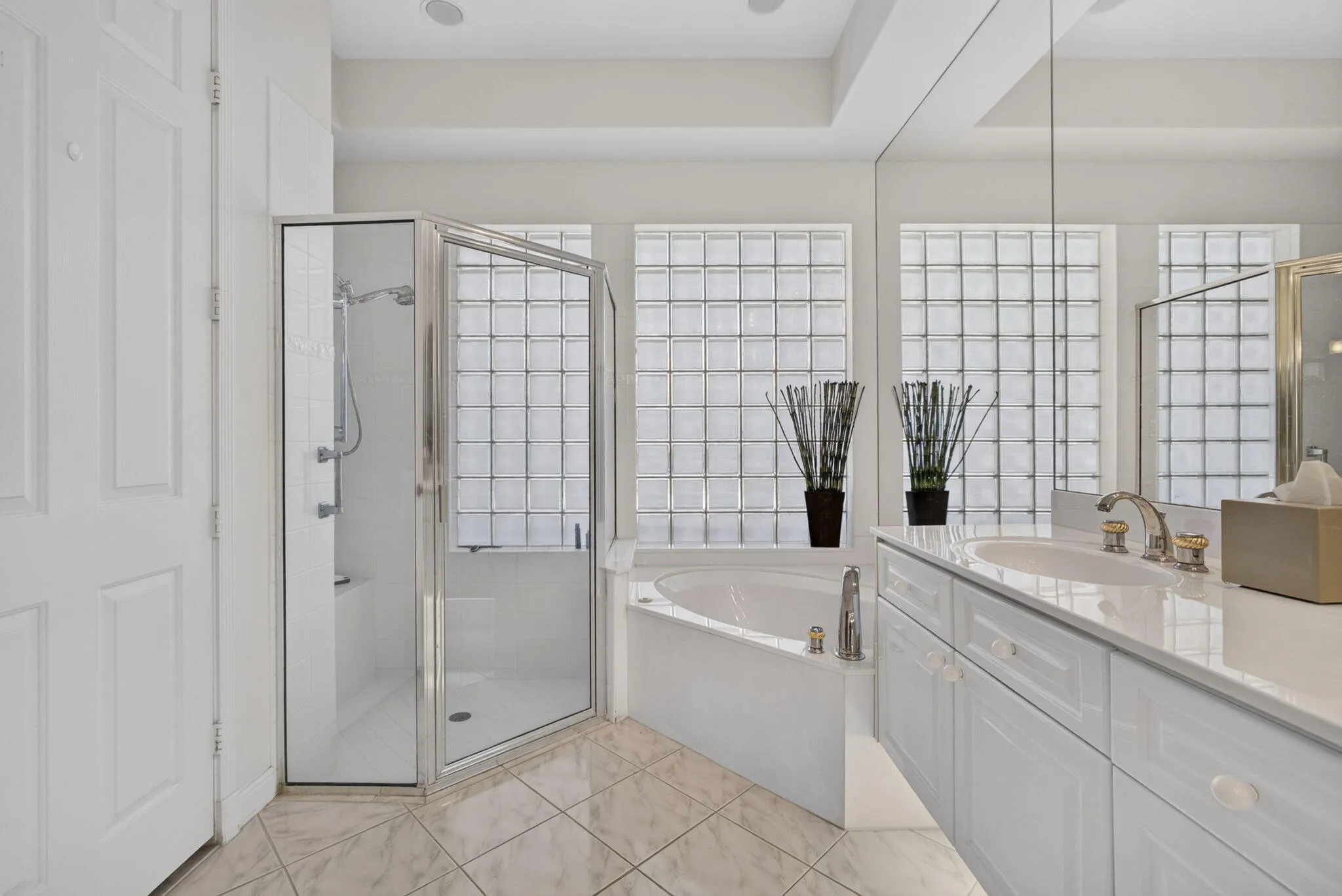 SEPARATE TUB/SHOWER