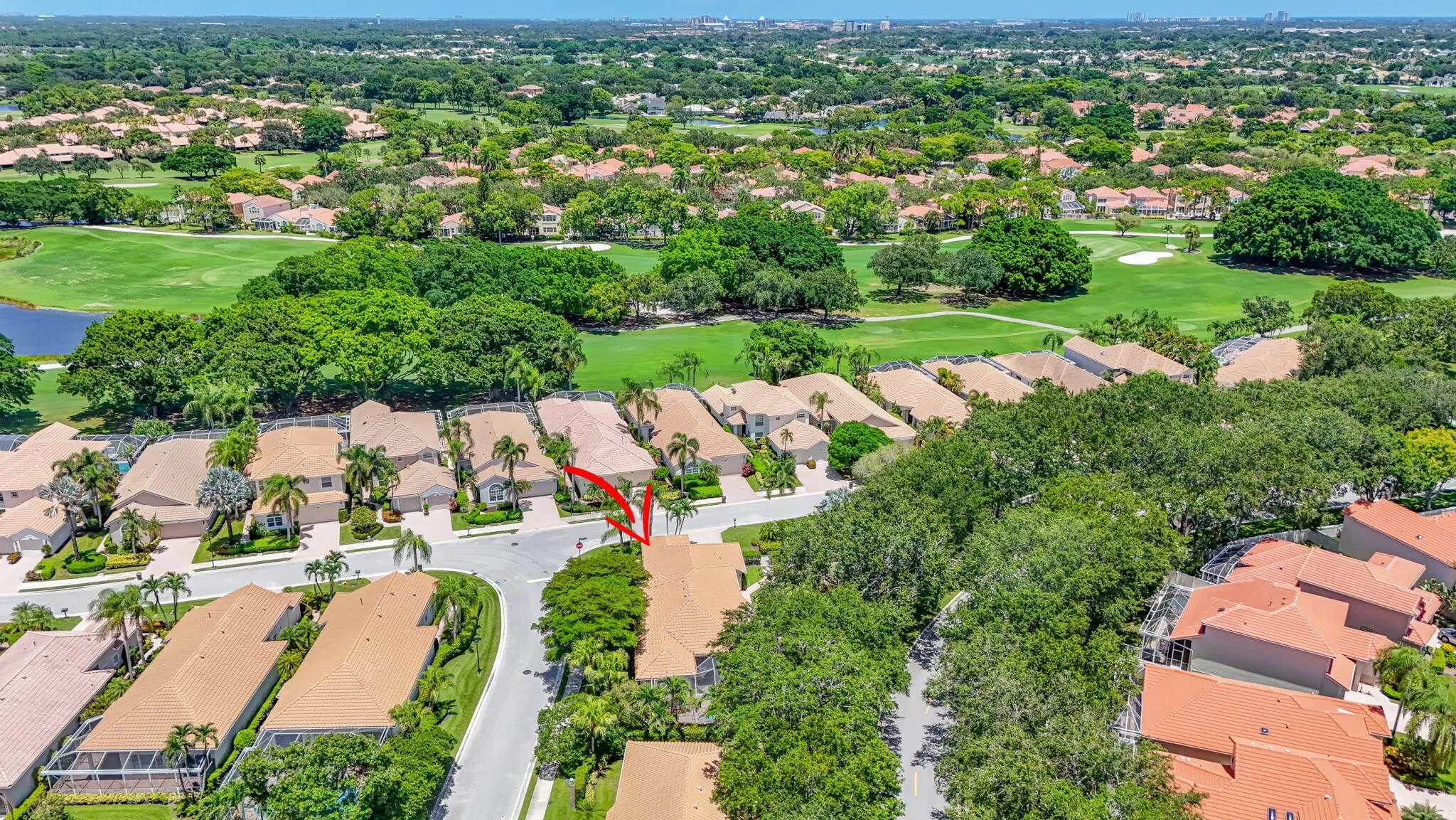 AERIAL OF COMMUNITY