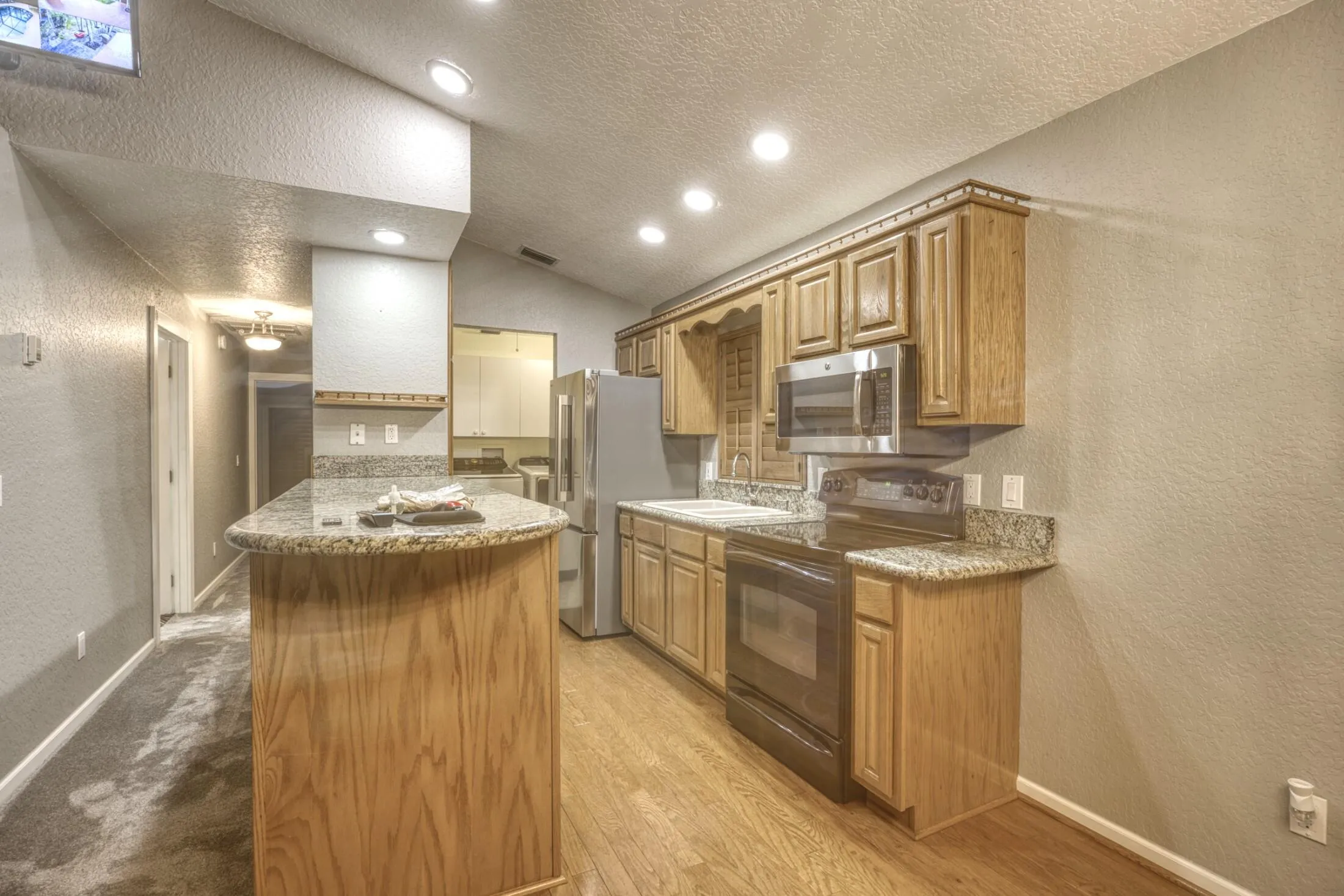 KITCHEN FROM DINING AREA
