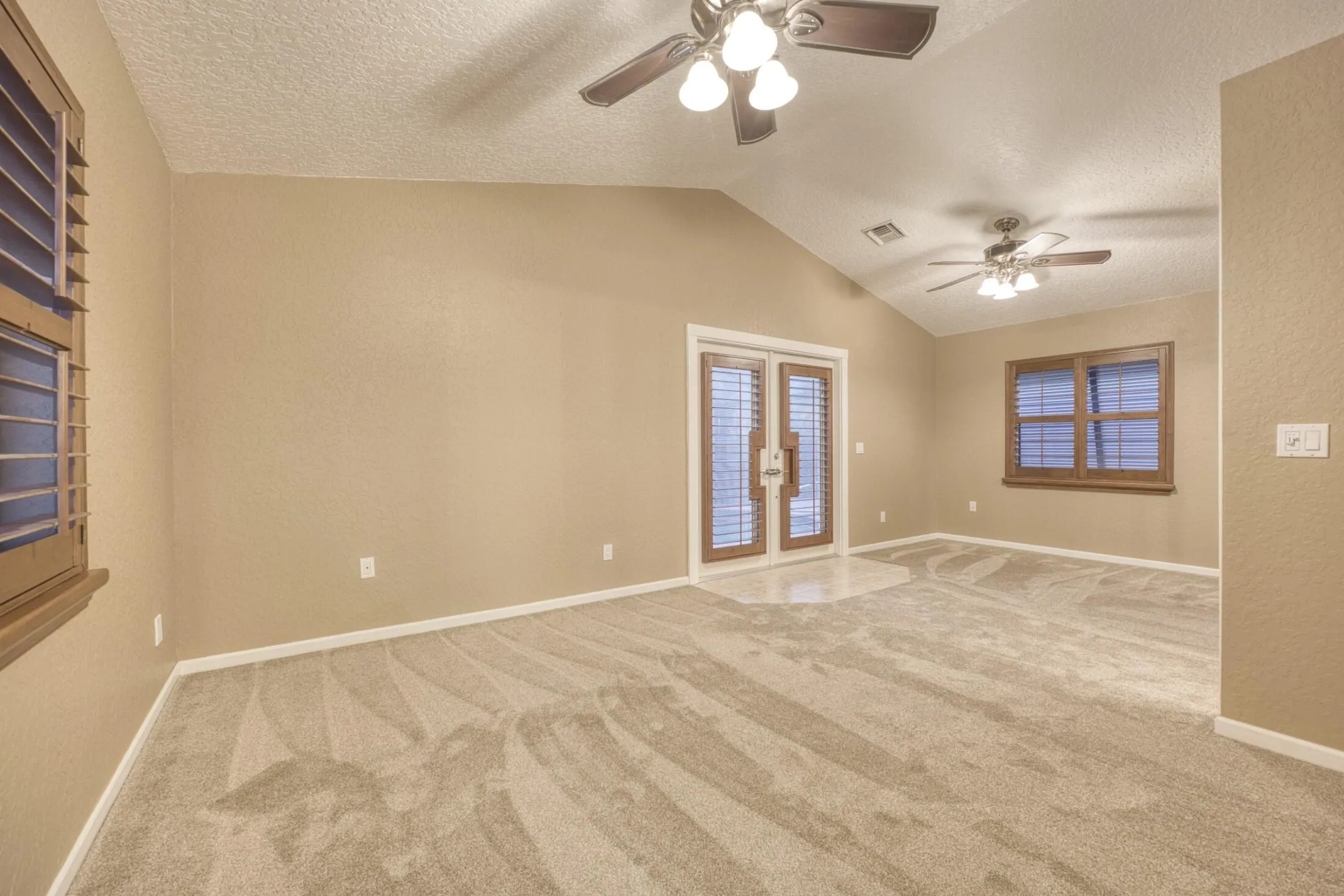 MASTER BEDROOM FROM BATHROOM