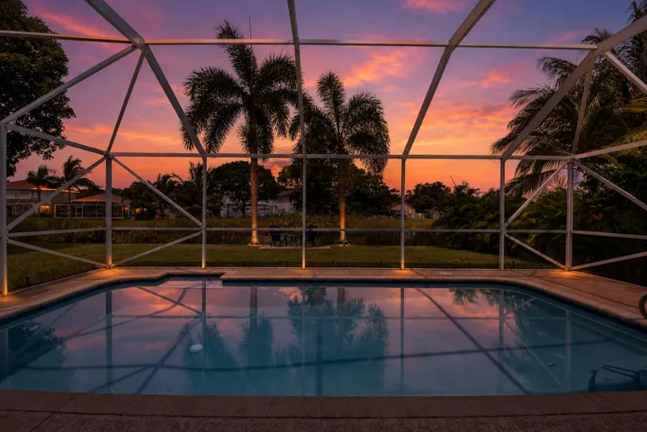 Pool/Sunset