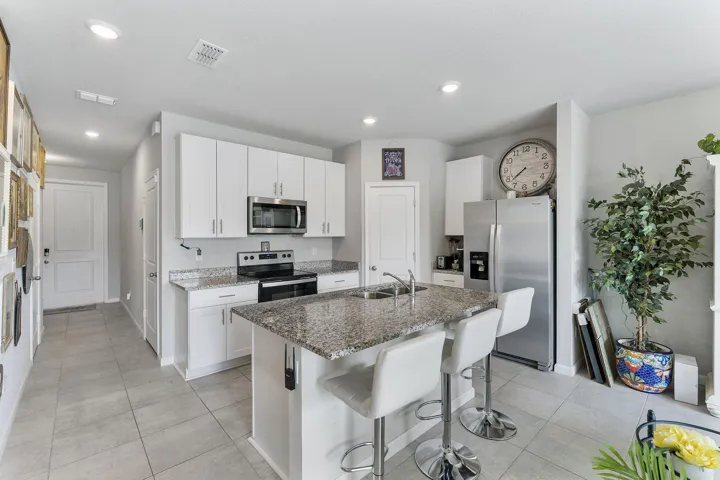 Kitchen with Counter Tops