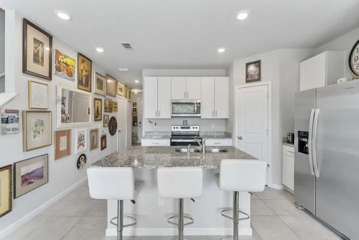Kitchen with Countertops