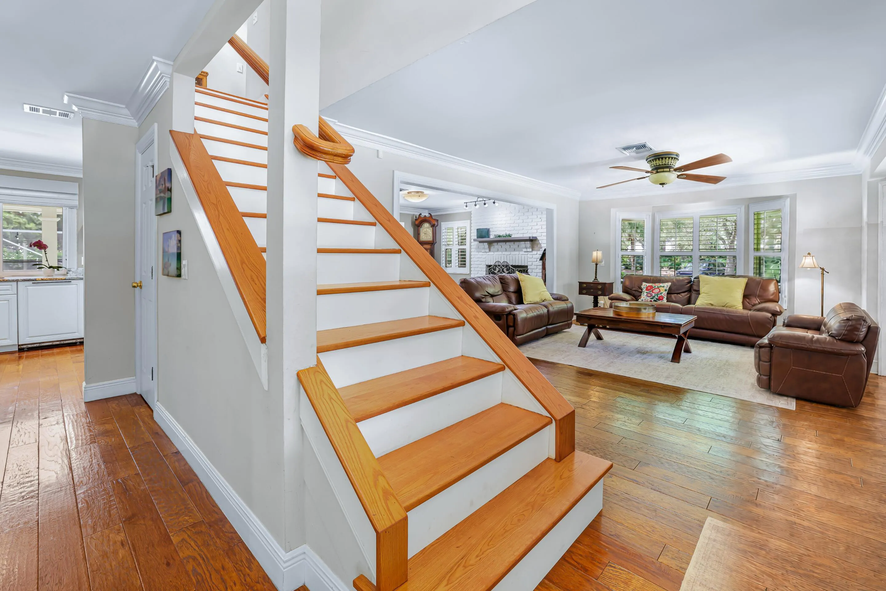 Living Room + Stairs