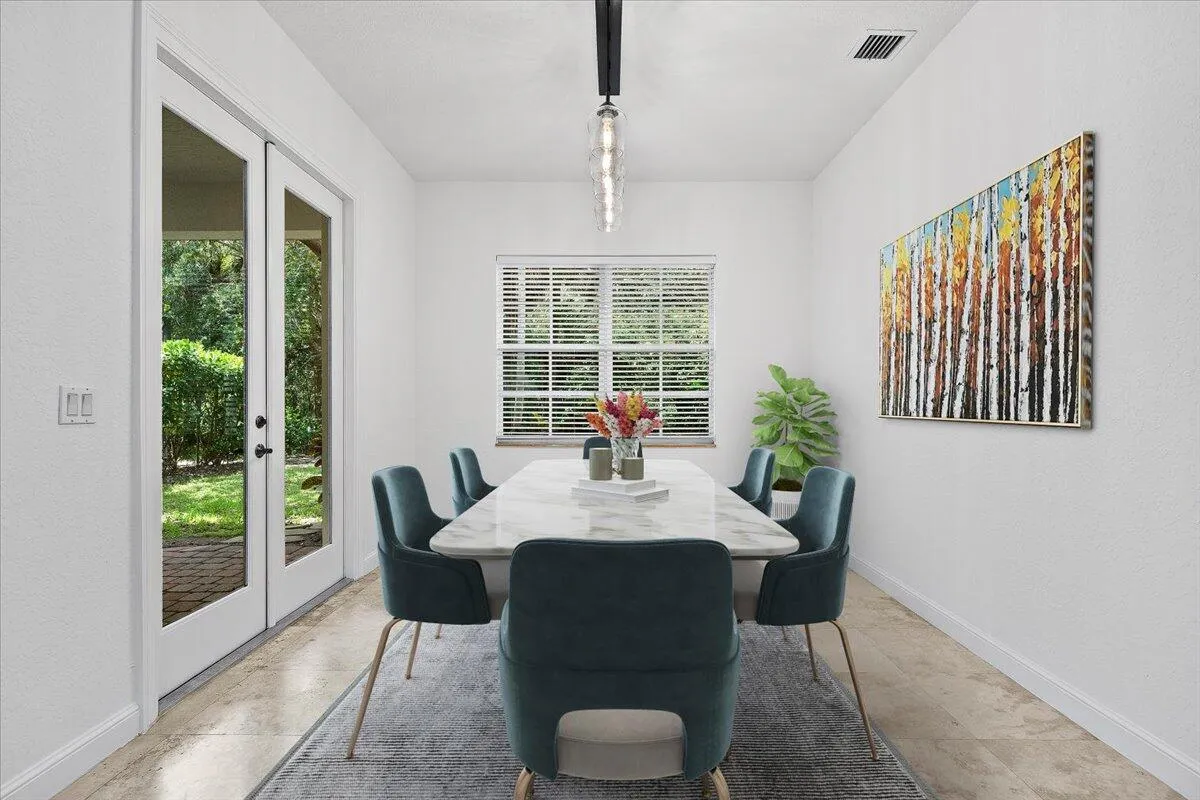 Separate Dining Area