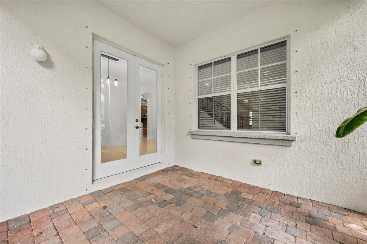 Covered Patio off Living/Dining Area