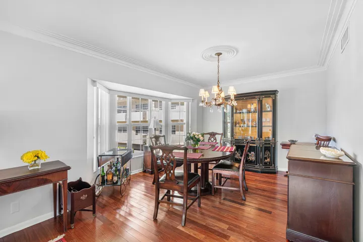 Dining Room with additional bay window