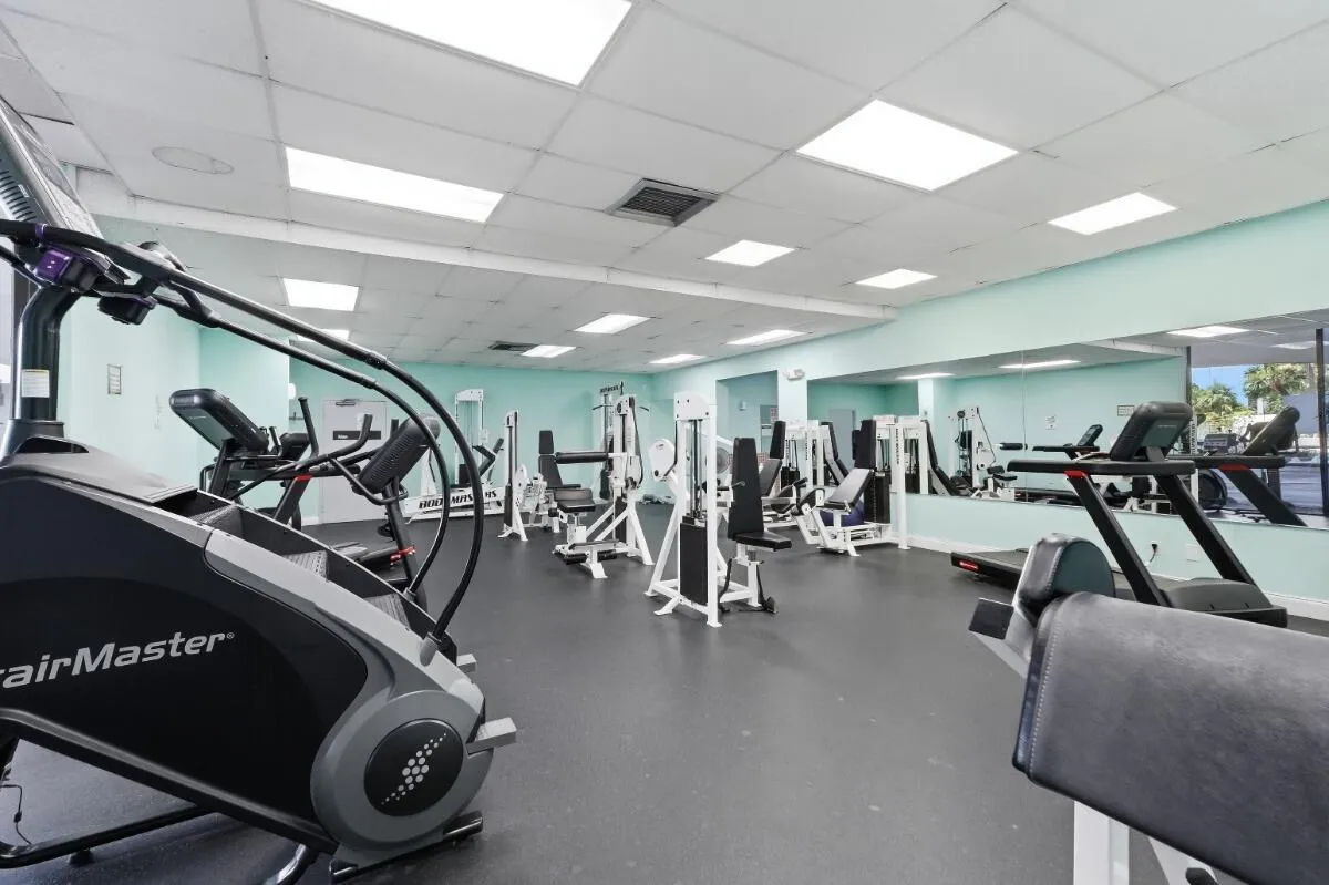 Community Gym and also separate areas for Mens and Womens