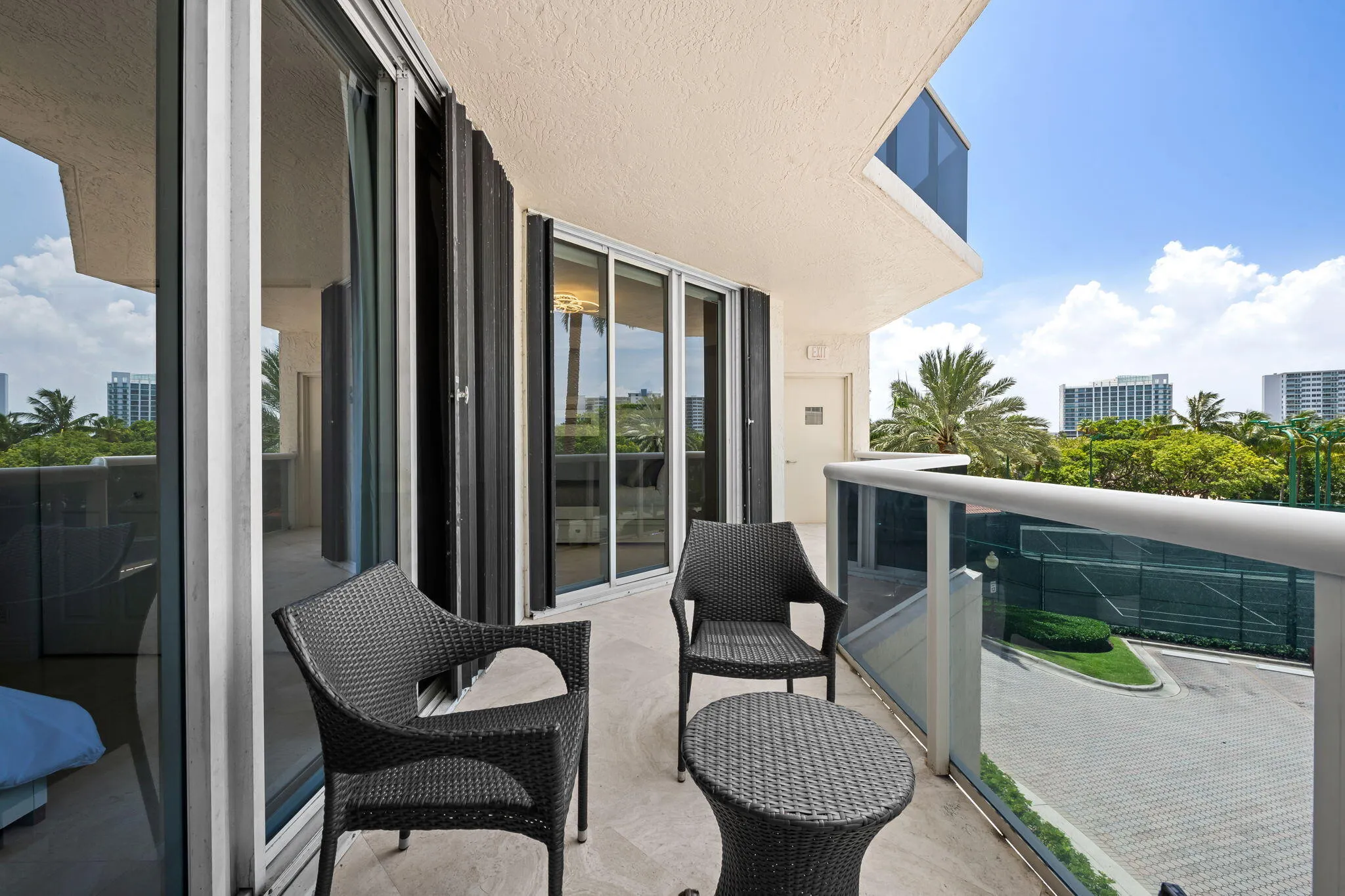 Outside balcony from Second bedroom