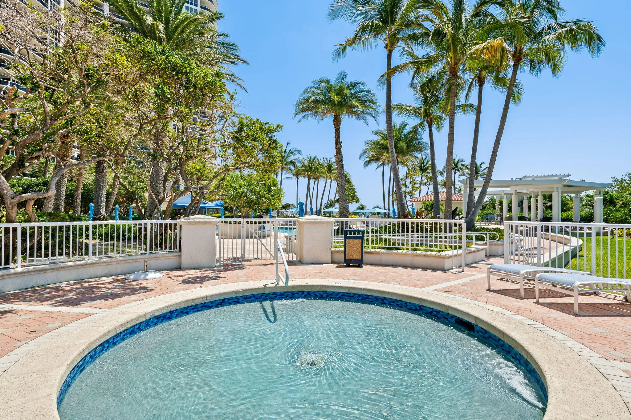 Another pool area