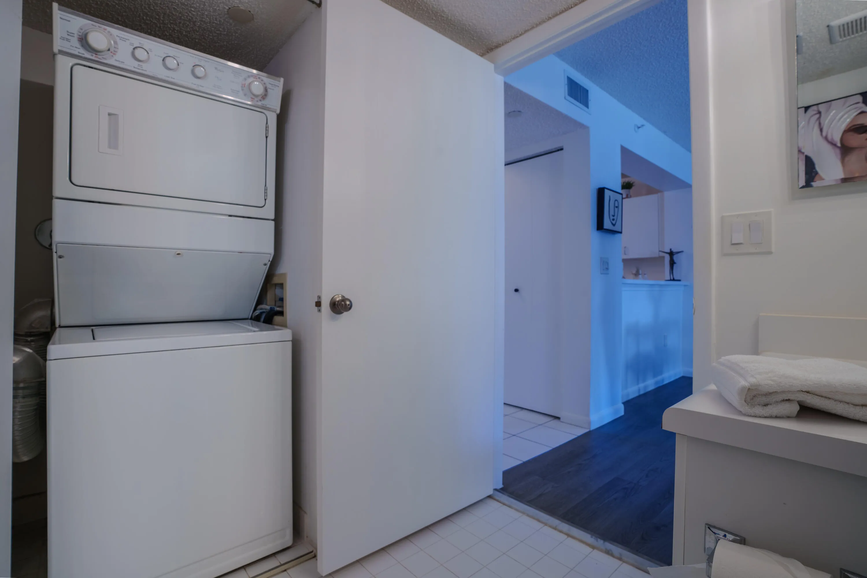 Stackable washer and dryer