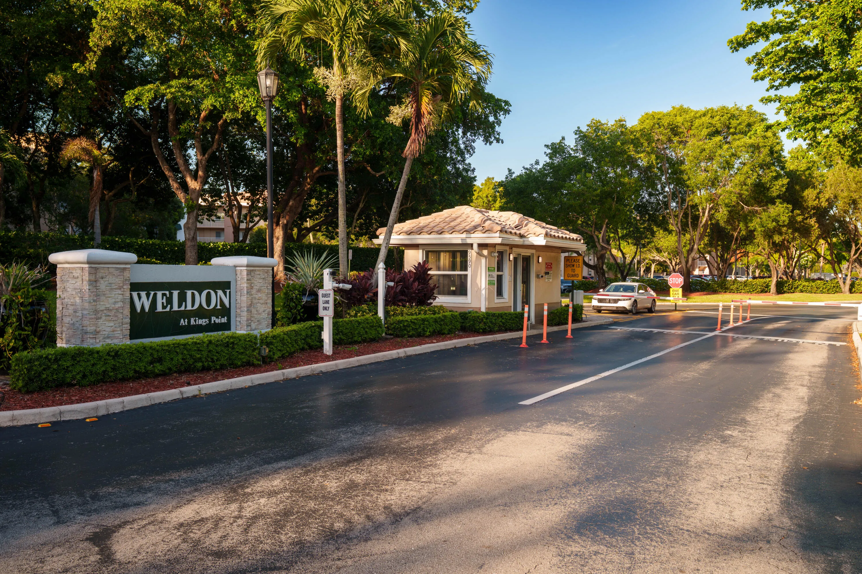 Weldon guard gated entry