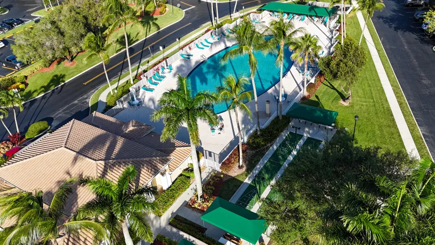 Pool is walking distance from the subject property