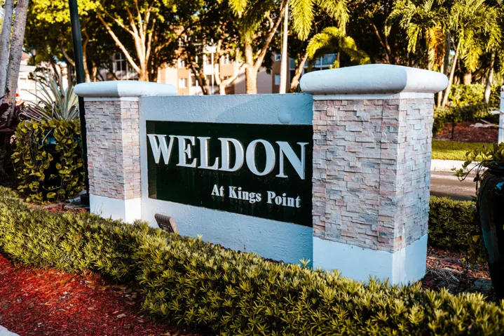Weldon Community Monument Entry.