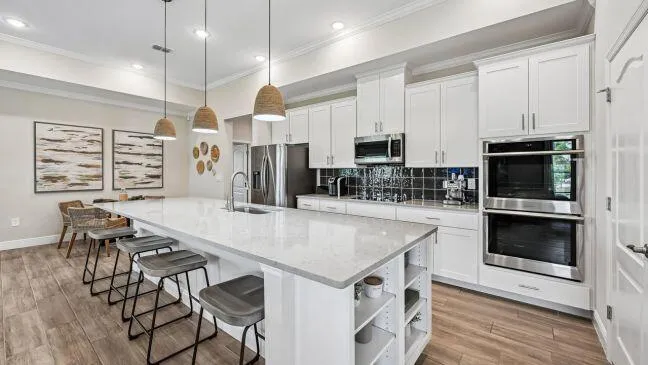 Model home - actual features may vary.