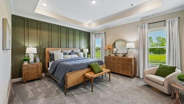 Model home - actual features may vary.