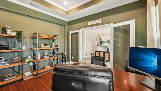 Model home - actual features may vary.