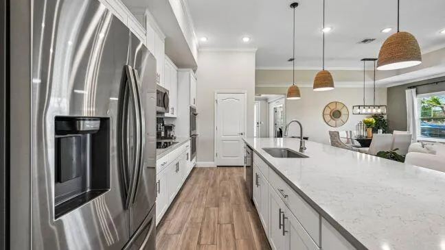 Model home - actual features may vary.