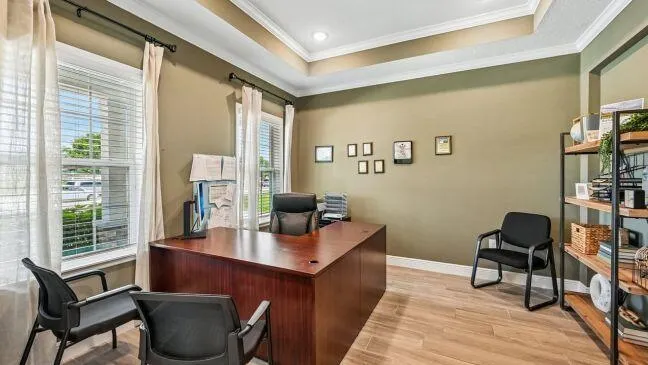 Model home - actual features may vary.