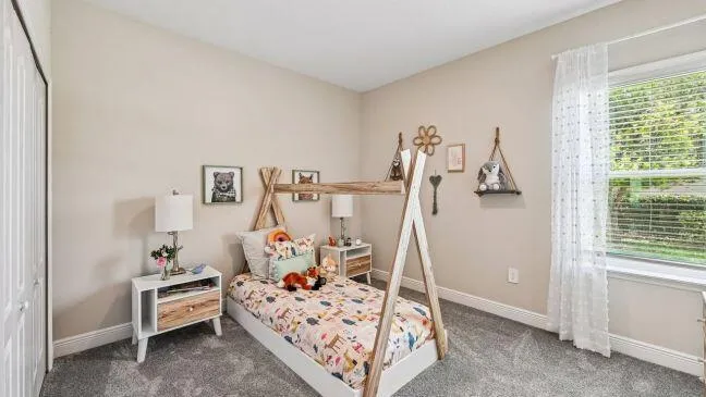 Model home - actual features may vary.