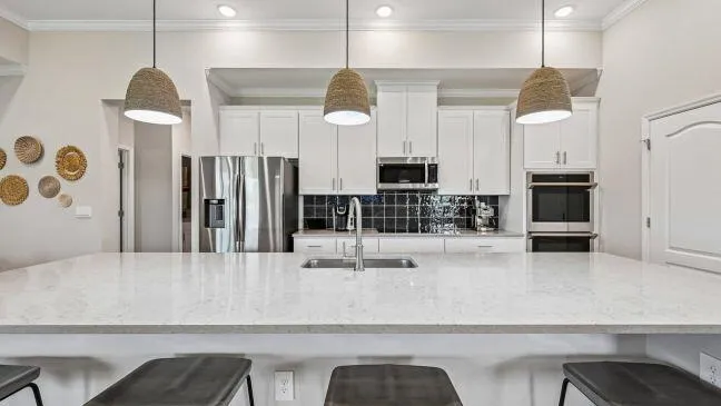 Model home - actual features may vary.