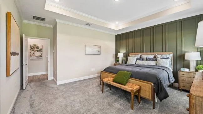 Model home - actual features may vary.