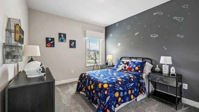 Model home - actual features may vary.