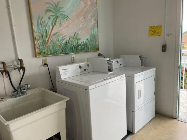 Washer/Dryer each floor