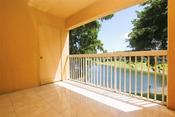 Open Balcony with lake view
