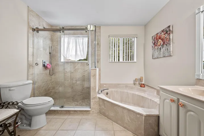 primary bathroom