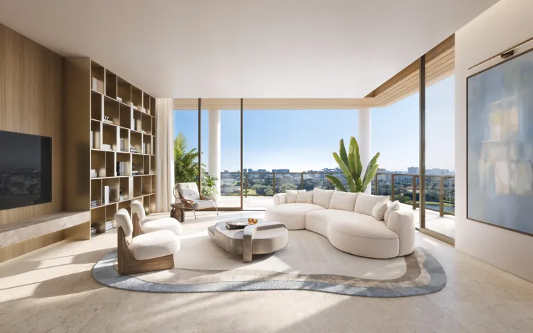 Living Room Rendering