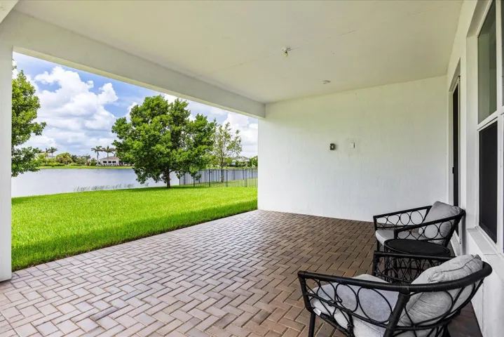 Patio with Lake View